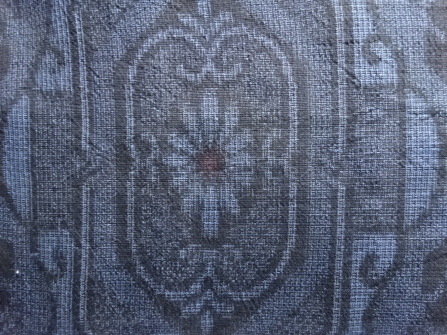 SALE!! JAPANESE KIMONO / ANTIQUE HANAMON ORI-DASHI HONBA MURAYAMA OSHIMA TSUM