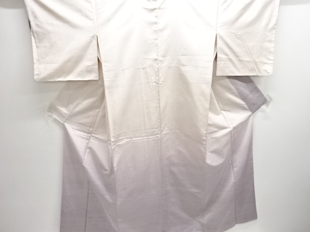 SALE!! JAPANESE KIMONO / ANTIQUE PATTERN-WOVEN TSUMUGI KIMONO
