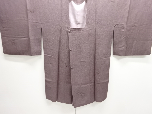 SALE!! JAPANESE KIMONO / MICHIYUKI COAT / WOVEN PLANT 