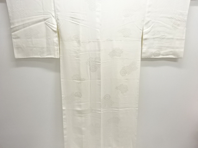 SALE!! JAPANESE KIMONO / JUBAN / WOVEN FLOWER CREST & ASANOHA 