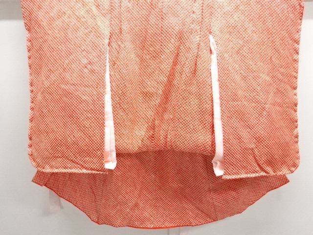 JAPANESE KIMONO / ANTIQUE HON-Sō SHIBORI KIMONO (HIFU / JUBAN / )