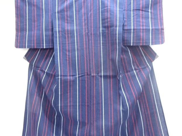 SALE!! JAPANESE KIMONO / ANTIQUE INTANGIBLE CULTURAL PROPERTY: SHōAI AWA SHIJ