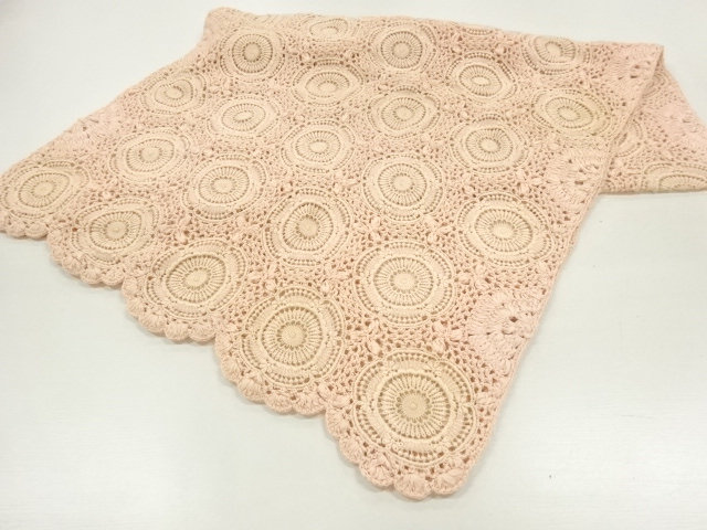SALE!! JAPANESE SHAWL / RIBBON EMBROIDERY / FLOWER