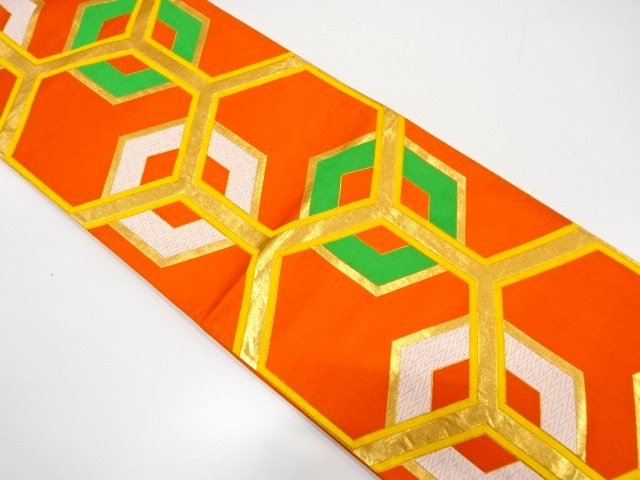 SALE!! JAPANESE KIMONO / ANTIQUE OBI FOR KIDS / SILK / WOVEN KIKKO
