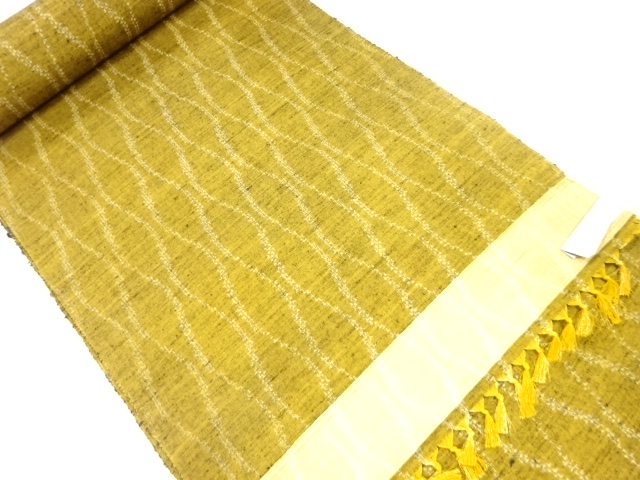 アンティーク　正絹　紬　着尺反物