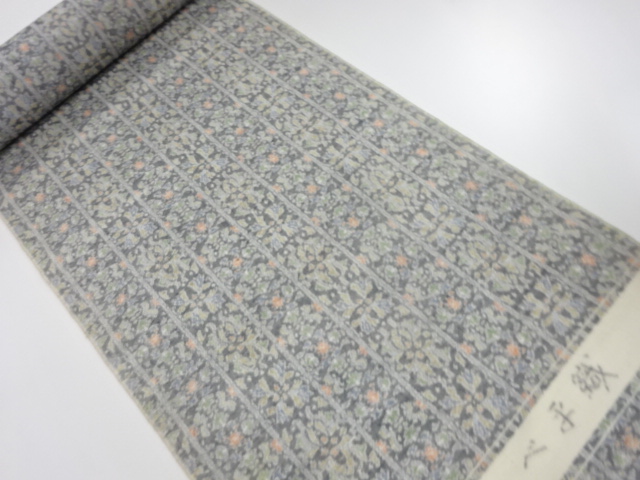 アンティーク　正絹　紬　着尺反物