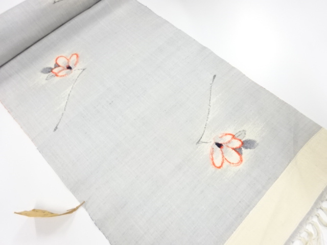 アンティーク　正絹　紬　着尺反物