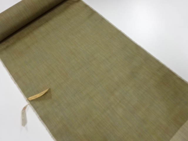 アンティーク　正絹　紬　着尺反物