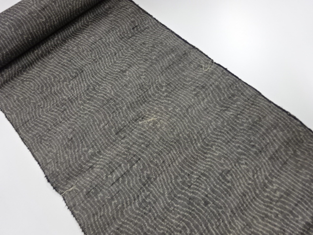 アンティーク　正絹　紬　着尺反物