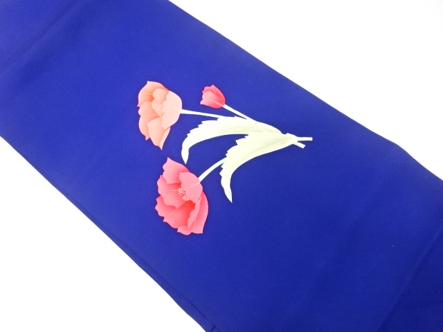 SALE!! JAPANESE KIMONO / ANTIQUE NAGOYA OBI / SILK / SHIOZE / FLOWER