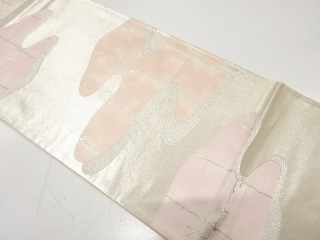 SALE!! JAPANESE FUKURO OBI / WOVEN MIST