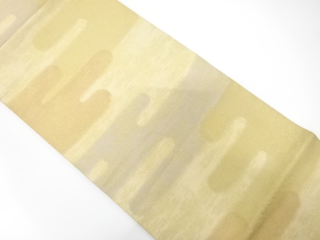 SALE!! JAPANESE KIMONO / ANTIQUE FUKURO OBI / SILK / TSUZURE / WOVEN EGASUMI