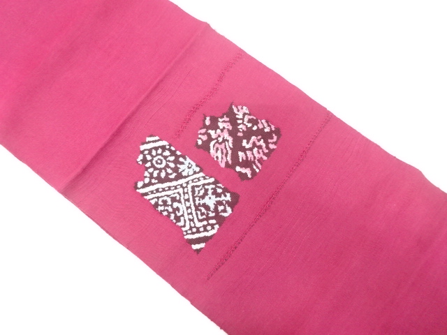 SALE!! JAPANESE KIMONO / ANTIQUE NAGOYA OBI / SILK / WOVEN SARASA