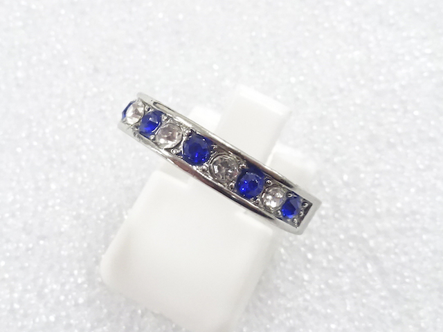 SALE!! COLORED STONE FASHION RING / JP SIZE 10.5
