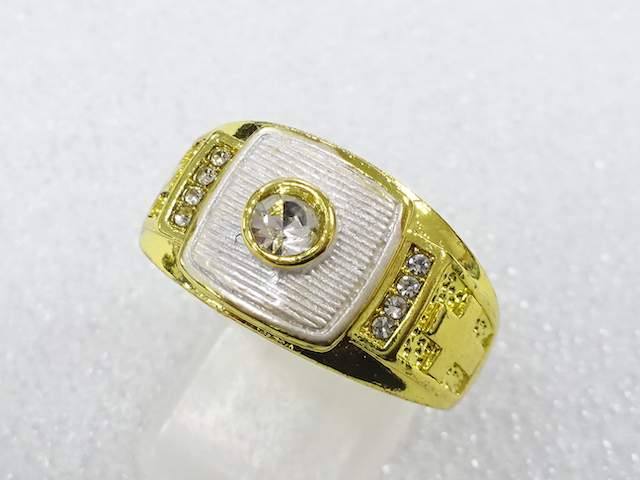 SALE!! COLORED STONE FASHION RING / JP SIZE 25
