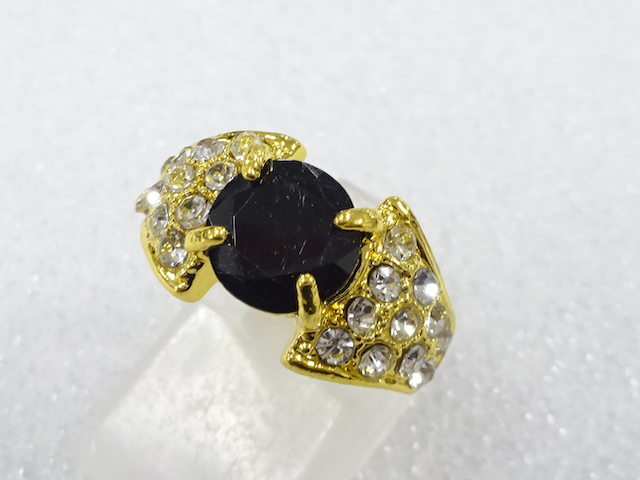 SALE!! OLORED STONE FASHION RING / JP SIZE 10