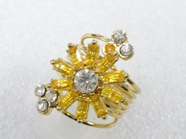 SALE!! CRYSTAL FASHION RING / JP SIZE 12