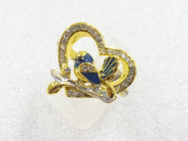SALE!! CRYSTAL FASHION RING / JP SIZE 18