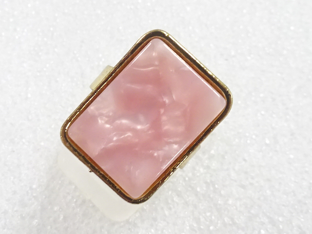 SALE!! JAPANESE KIMONO / ANTIQUE COLORED STONE RING (SIZE 15)