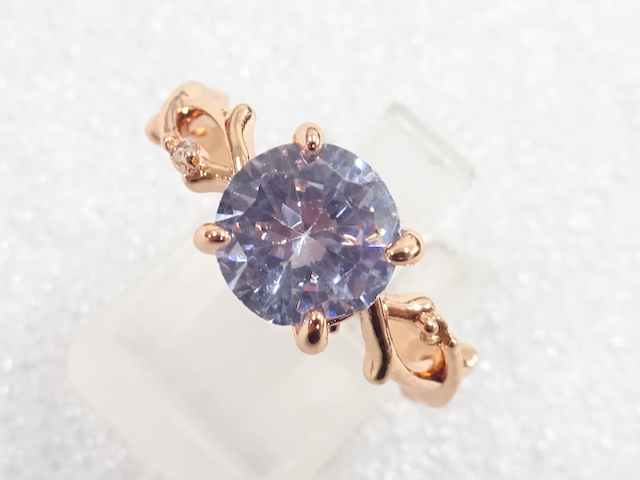 SALE!! JAPANESE KIMONO / ANTIQUE CRYSTAL RING (SIZE 16)
