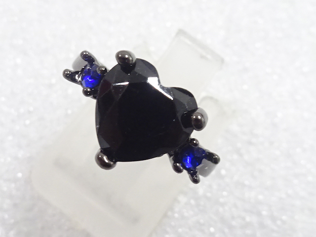 SALE!! COLORED STONE FASHION RING / JP SIZE 8.5