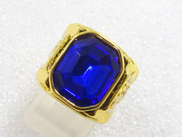SALE!! COLORED STONE FASHION RING / JP SIZE 13