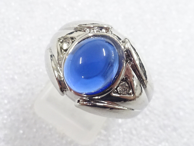 SALE!! COLORED STONE FASHION RING / JP SIZE 20