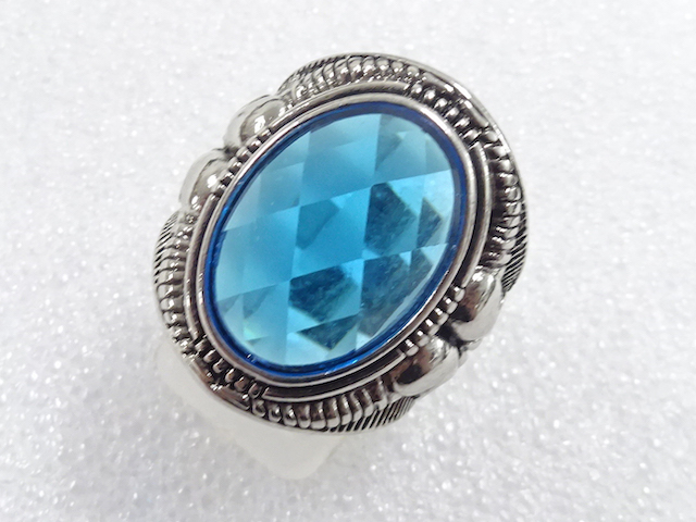 SALE!! COLORED STONE FASHION RING / JP SIZE 16.5