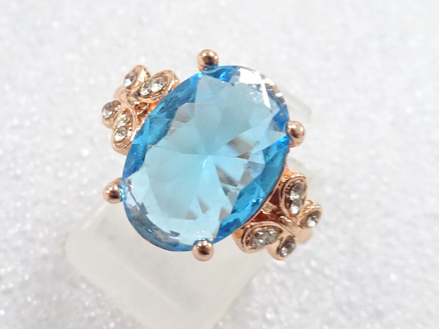 SALE!! COLORED STONE FASHION RING / JP SIZE 13