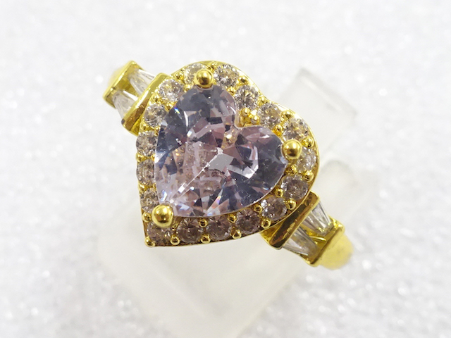 SALE!! JAPANESE KIMONO / ANTIQUE CRYSTAL RING (SIZE 23)