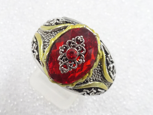 SALE!! COLORED STONE FASHION RING / JP SIZE 28