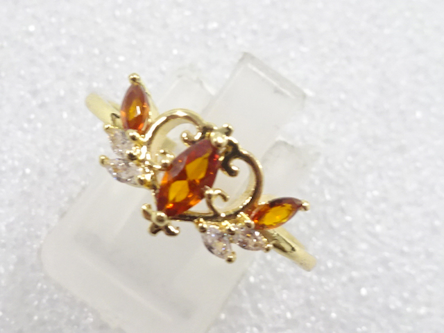 SALE!! COLORED STONE FASHION RING / JP SIZE 18
