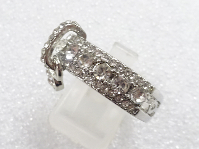 SALE!! JAPANESE KIMONO / ANTIQUE CRYSTAL RING (SIZE 26)