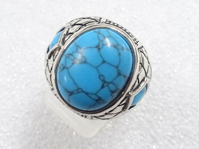 SALE!! COLORED STONE FASHION RING / JP SIZE 19.5
