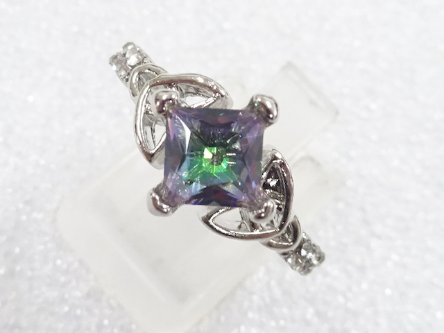 SALE!! Colored stone ring (size 17)