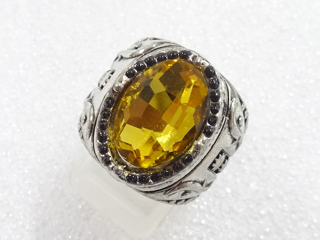 SALE!! Colored stone ring (size 17)