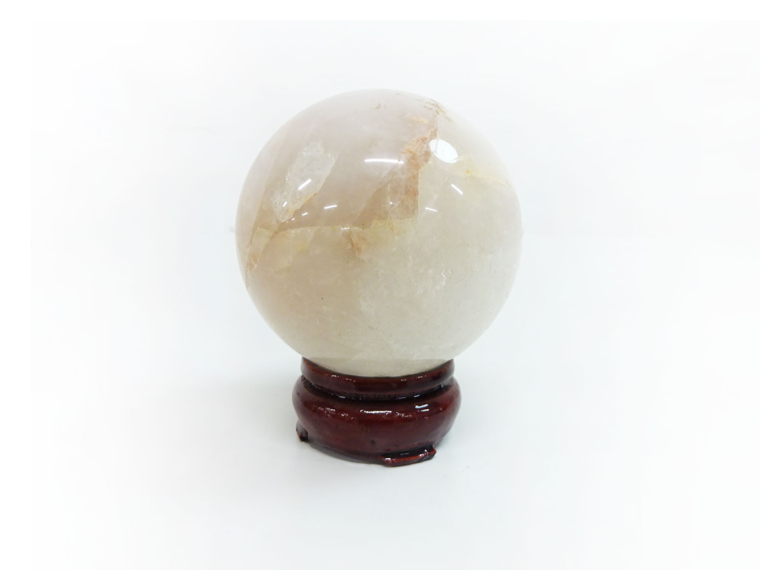 JAPANESE ORNAMENT / NATURAL CRYSTAL & MINERAL (483.27g) / HEALING CRYSTAL SPHERE