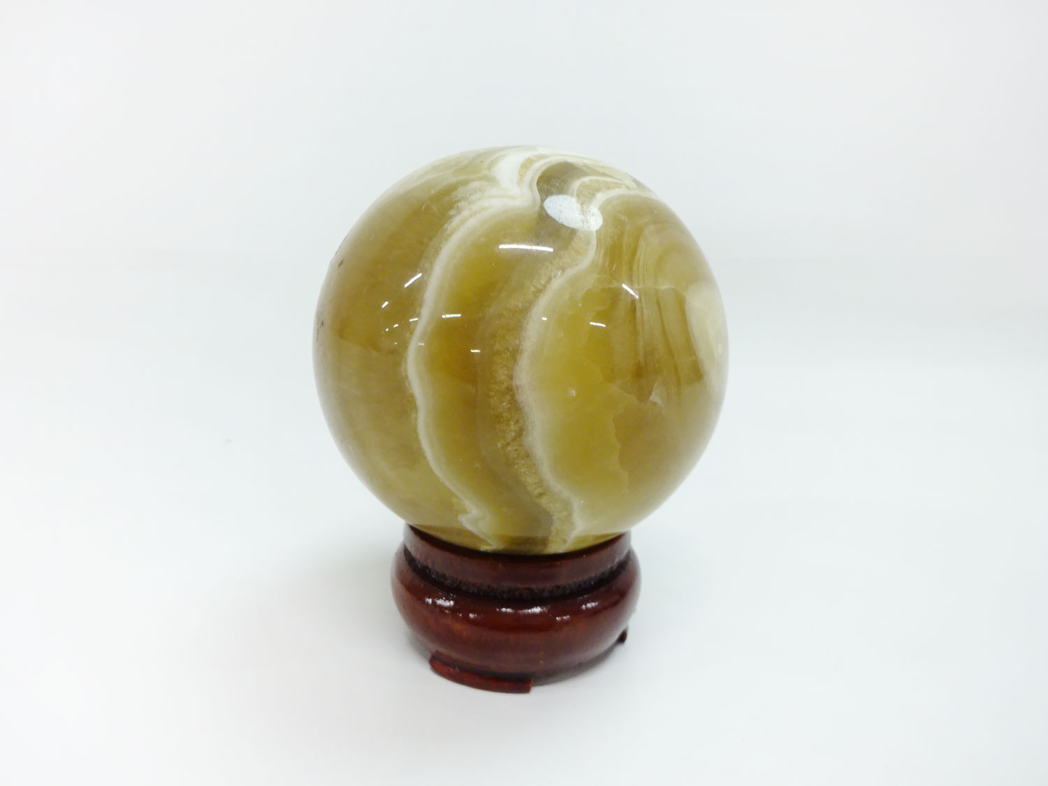 JAPANESE ORNAMENT / NATURAL CRYSTAL & MINERAL (389.48g) / HEALING CRYSTAL SPHERE