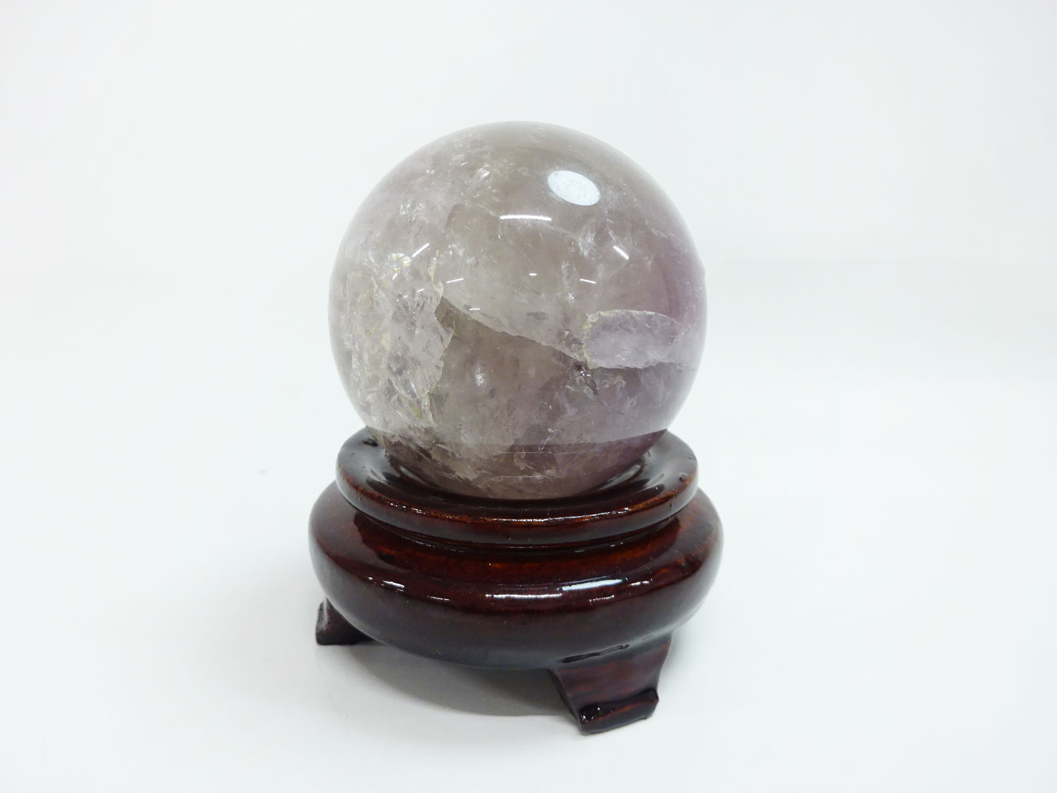 JAPANESE ORNAMENT / NATURAL CRYSTAL & MINERAL (314.53g) / HEALING CRYSTAL SPHERE
