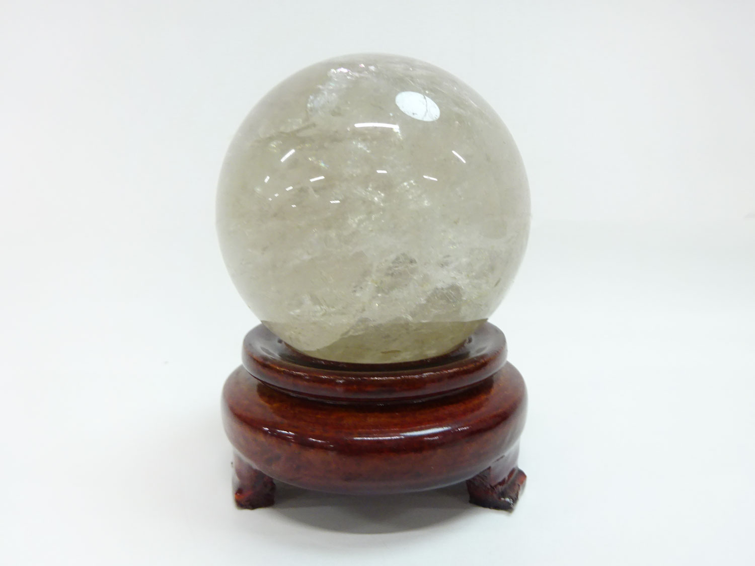 JAPANESE ORNAMENT / NATURAL CRYSTAL & MINERAL (454.56g) / HEALING CRYSTAL SPHERE
