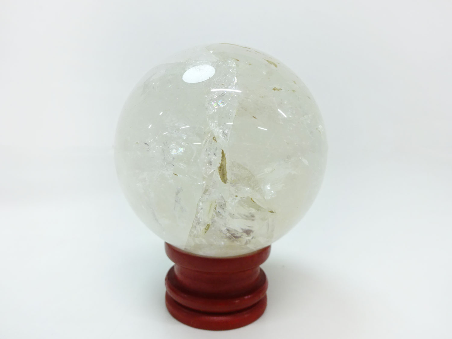 JAPANESE ORNAMENT / NATURAL CRYSTAL & MINERAL (630g) / HEALING CRYSTAL SPHERE