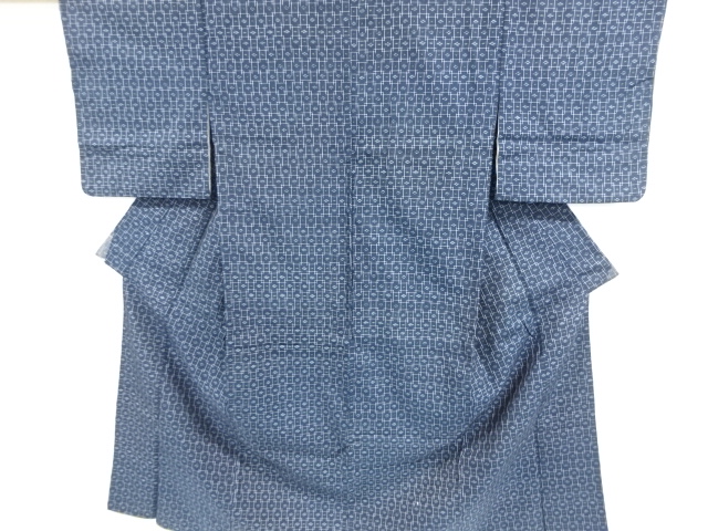 リサイクル　本場琉球絣手織り紬着物