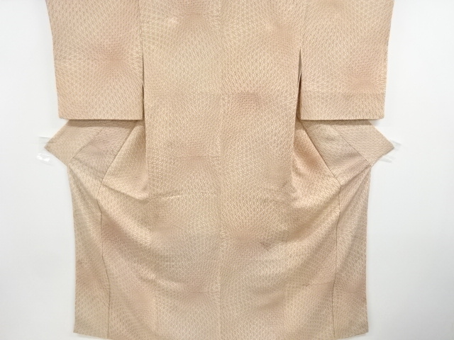 SALE!! JAPANESE KIMONO / VINTAGE KOMON KIMONO / ABSTRACT ASANOHA PATTERN
