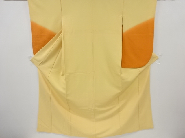 SALE!! JAPANESE KIMONO / VINTAGE LONG SLEEVES KIMONO / SCATTERED NORI PATTERN