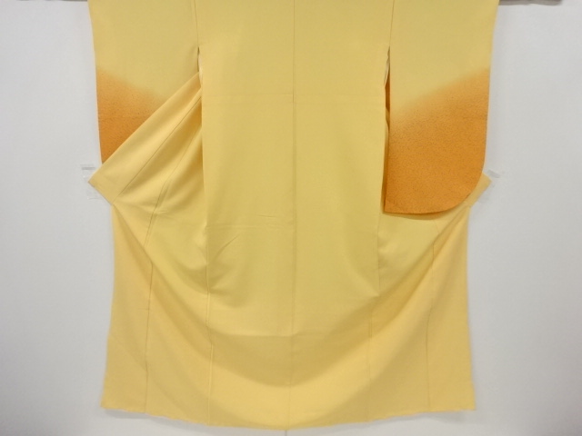 SALE!! JAPANESE KIMONO / VINTAGE LONG SLEEVES KIMONO / SCATTERED NORI PATTERN