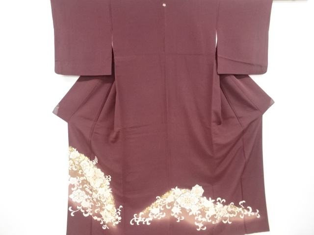 SALE!! JAPANESE KIMONO / TOMESODE / ONE CREST 