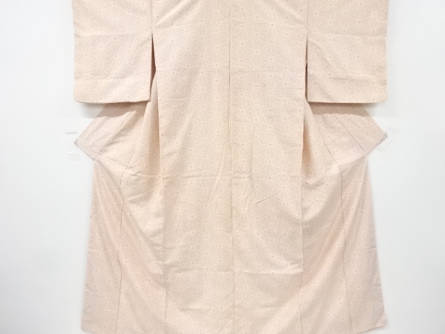 SALE!! JAPANESE KIMONO / ANTIQUE KIMONO / SILK / TSUMUGI / WOVEN ASANOHA