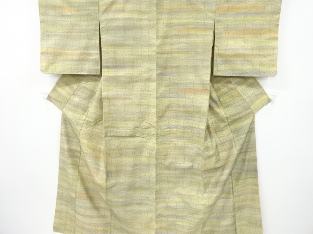 SALE!! JAPANESE KIMONO / ANTIQUE KIMONO / TSUMUGI / WOVEN KIKKO