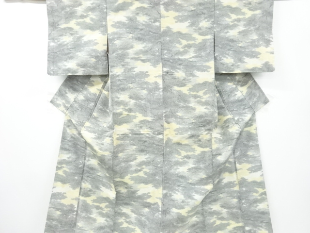 SALE!! JAPANESE KIMONO / ANTIQUE KIMONO / SILK / TSUMUGI / WOVEN TREE