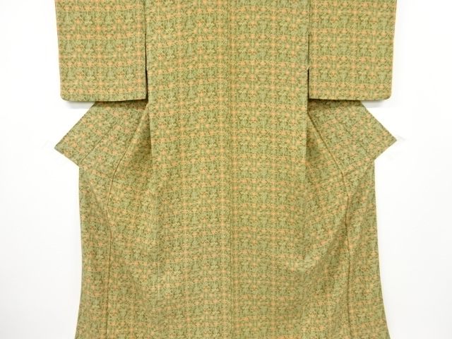 SALE!! JAPANESE KIMONO / KOMON / FLORAL SARASA